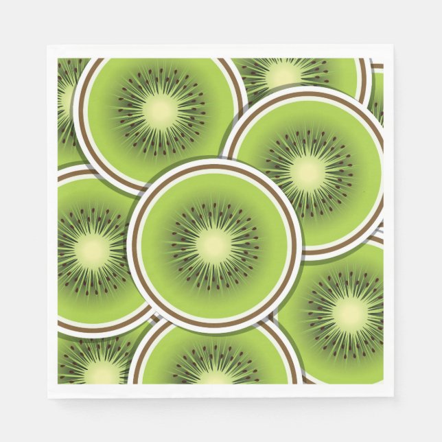 2 Kiwi Serviette (Vorderseite)
