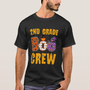 2. Klasse Boo Crew Grusel Halloween Zweite Klasse T-Shirt