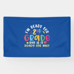 2. Klasse Lehrer Ich bin bereit für 2. Klasse Banner