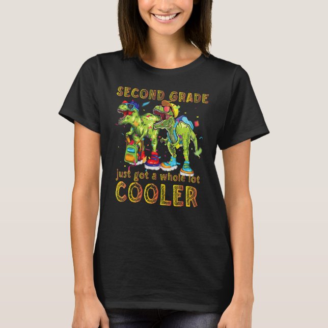 2. Klasse nur Cooler wieder auf die Schule Jugend  T-Shirt (Vorderseite)