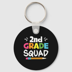 2. Klasse Squad Zweiter Lehrer Schüler Team Ck To Schlüsselanhänger