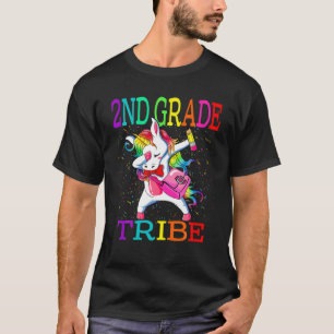 2. Klasse Stamm Einhorn zurück zur Schule T-Shirt