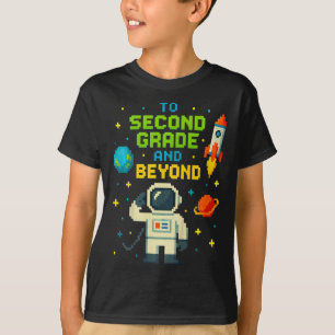 2. Klasse und weiter als Astronaut Space Boys Game T-Shirt