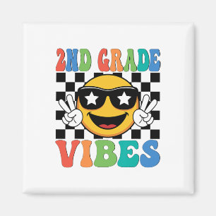 2. Klasse Vibes Lehrer und Schüler der zweiten Kla Magnet