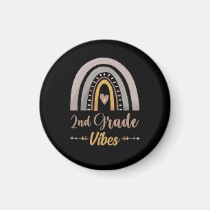 2. Klasse Vibes Zweite Klasse zurück zur Schule Magnet