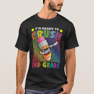 2. Klasse zurück zur Schule Junge Funny Dabbing Ni T-Shirt