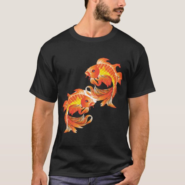 2 Koi T-Shirt (Vorderseite)