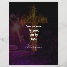 2 Korinthen 5:7 Bibelversatz Zitat über den Glaube