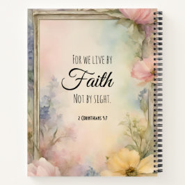 2 Korinthen 5:7 Christliche Bibelverse Kunst, Dich Notizbuch