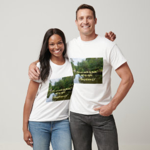 2 Korinthen 5:7 Denn wir gehen durch Glauben T-Shirt