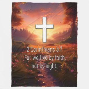 2 Korinthen 5:7 Fleecedecke
