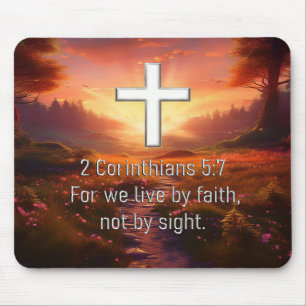 2 Korinthen 5:7 Mousepad