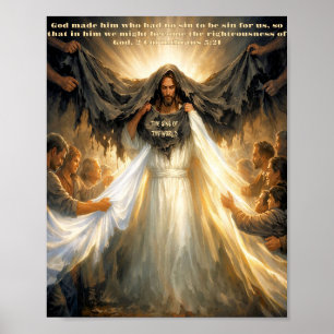 2. Korinther 5,12 Plakat zum großen Austausch