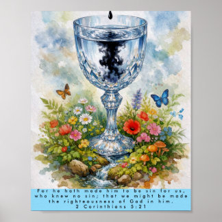 2. Korinther 5:21 Erneuerungsplakat Poster