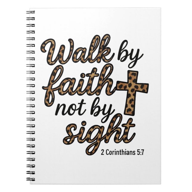 2 Korinther 5:7 Notizblock (Vorderseite)