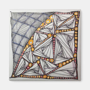 2" Kunst des Magnet-w/Original Magnet