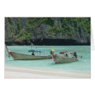 2 Langschwanzboote - Phi Phi Islands, Thailand