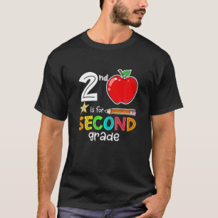 2. Lehrerin für 2. Klasse zurück nach Schoo T-Shirt