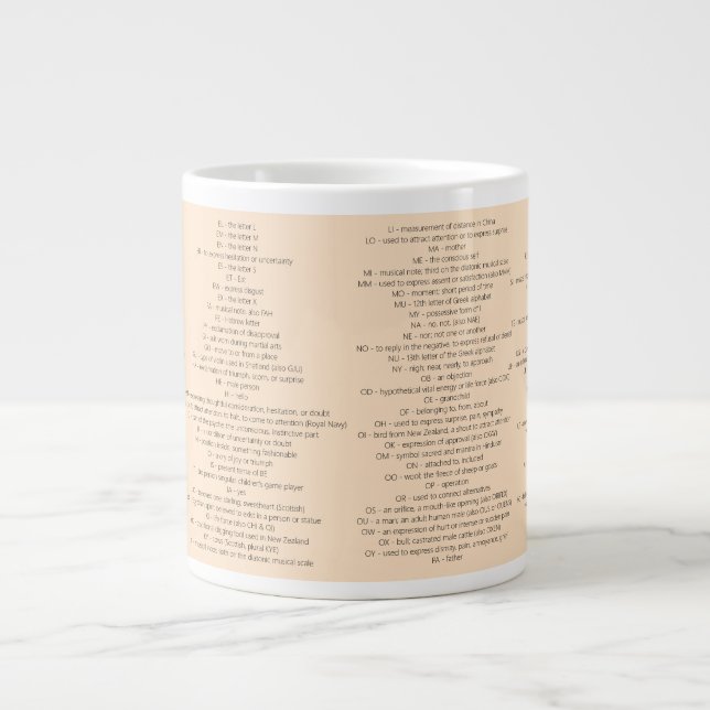 2 Letter Word Tasse - Werden Sie Word Game Pro (Vorderseite)