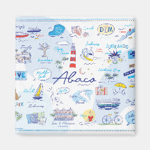 2 " Magnet - "Die ABCs der Hoffnung Stadt"