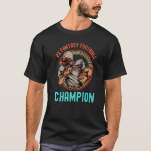 2-Mal Champions Fantasy Football Party T-Shirt