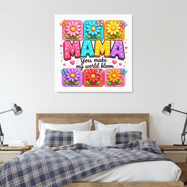 #2 Mama Leinwanddruck (Insitu (Schlafzimmer))