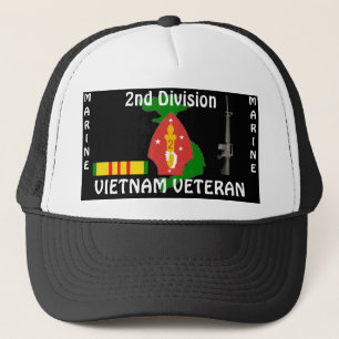 2. Marineball-Kappe div. Vietnam Truckerkappe