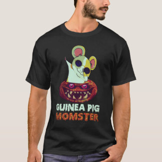 2 Meerschweinchen-Momster-Halloween T-Shirt