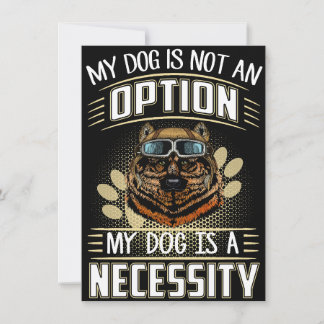 2 Mein Hund ist keine Option Mein Hund ist eine No Einladung