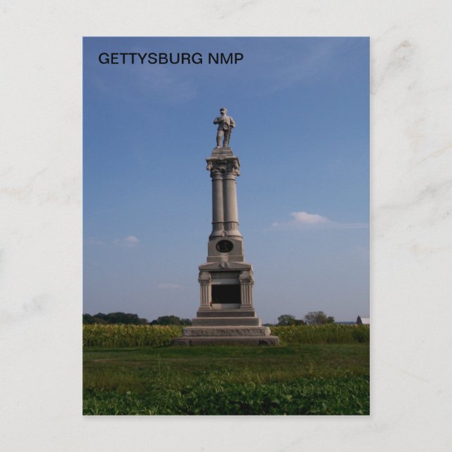 2. MICHIGAN CALVARY BRIGADE POSTKARTE (Vorderseite)