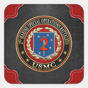 2. MSOB [3D] QUADRATISCHER AUFKLEBER