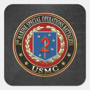 2. MSOB [3D] QUADRATISCHER AUFKLEBER