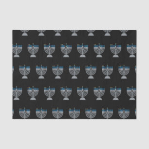 2. Nacht Hanukkah Glitzer Tissue Paper Seidenpapier