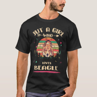 2 Nur ein Mädchen das Beagle liebt T-Shirt