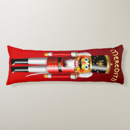 2 Nutty Xmas Nutcracker Toy Soldiers Seitenschläferkissen