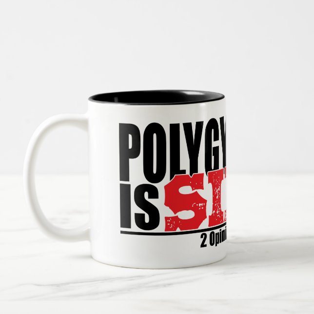 2 Opinions mug (Gauche)