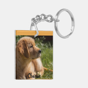 2 Photo de chien avec personnalisation Nom Cadeau