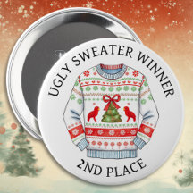 2. Platz Ugly Sweater Gewinner | Weihnachten