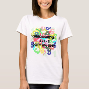 2 Plus 2 Equals 5 T - Shirt für Frauen