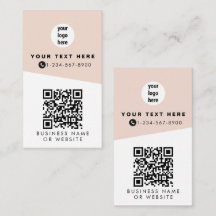 2 QR Codes 2 Firmenlogos und 2 Kontaktpersonen Ros