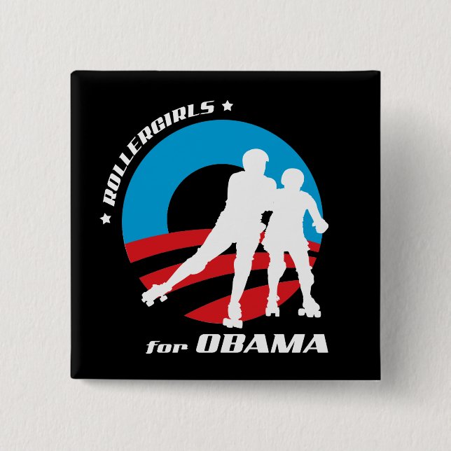 2" quadratischer Knopf Button (Vorderseite)