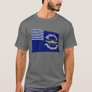2. Regiment-lt Dragoons Waving Flag T-Shirt