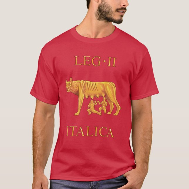 2. Römische Legion II Italica T-Shirt (Vorderseite)