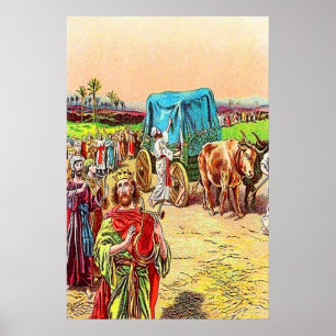 2 Samuel 6 David Brings Ark Poster