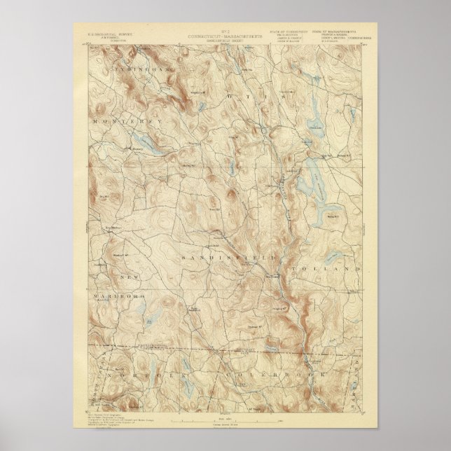 2 Sandisfield-Blatt Poster (Vorne)