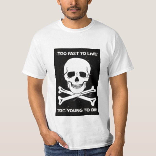 2 schnell 2 Live T-Shirt (Vorderseite)