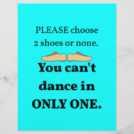 2 Schuhe oder kein Cyan Flyer