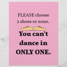 2 Schuhe oder kein helles Rosa Flyer
