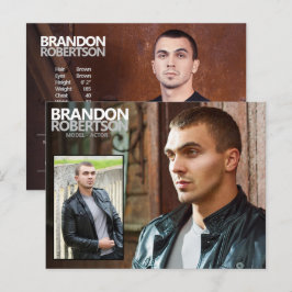 2 Seite 3 Foto Modelldarsteller Werbeaktion Postkarte