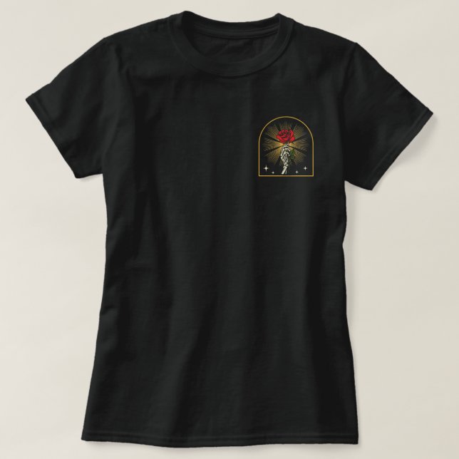 2 Seite Jagd Adeline Lauf Kleine Maus buchen T-Shirt (Design vorne)